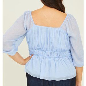 Arula Lucy Top, Size X, Sky Blue